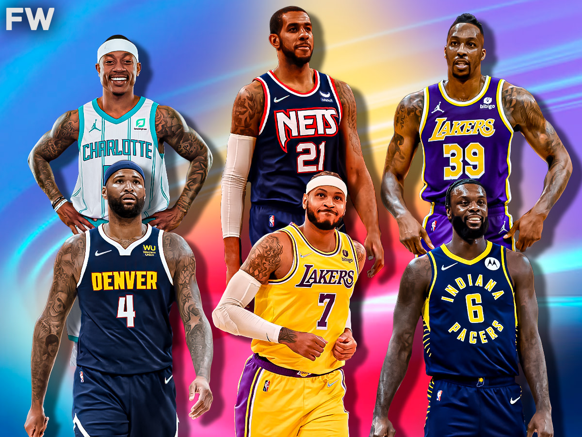 Carmelo Anthony And DeMarcus Cousins Lead The List Of The Top Remaining