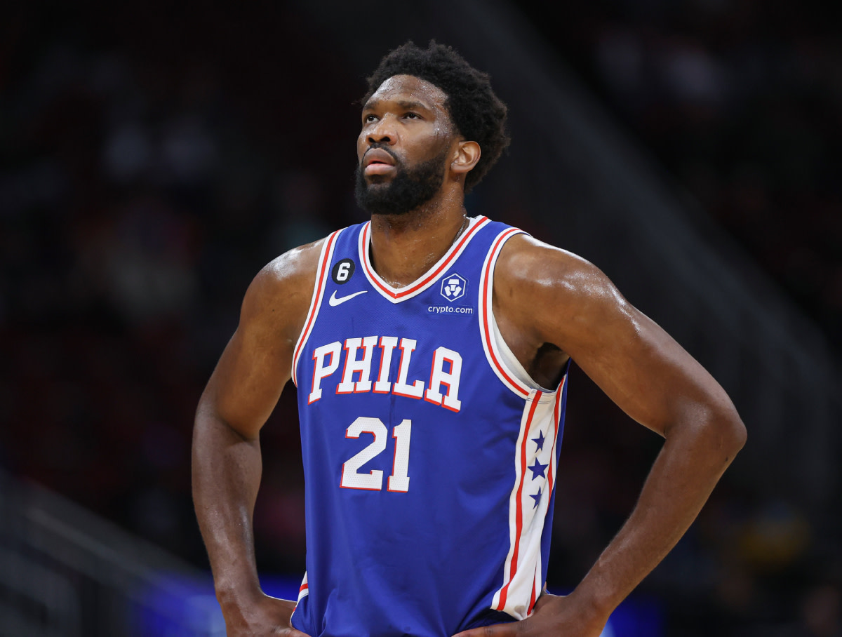 Joel Embiid Makes Bizarre Claim That Panicked Sixers Fans Want To Trade ...