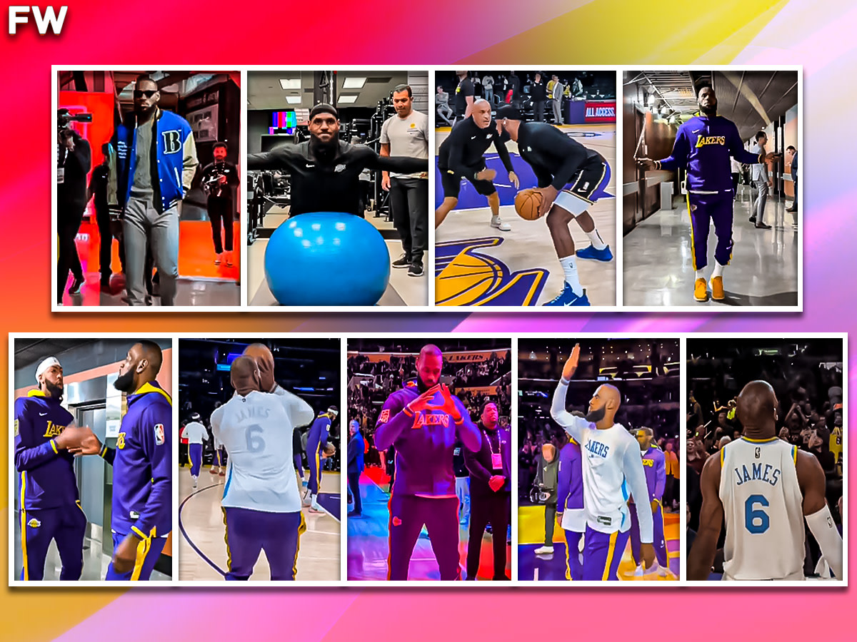 Photo: LeBron James' Pregame Outfit Is Going Viral - The Spun: What's  Trending In The Sports World Today