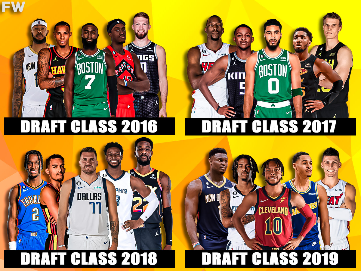 NBA Fans Debate Over What Draft Class From 2016 To 2019 Is The Best ...