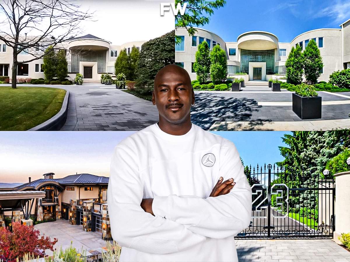 Michael Jordan's Homes: See How The G.O.A.T. Lives - Fadeaway World