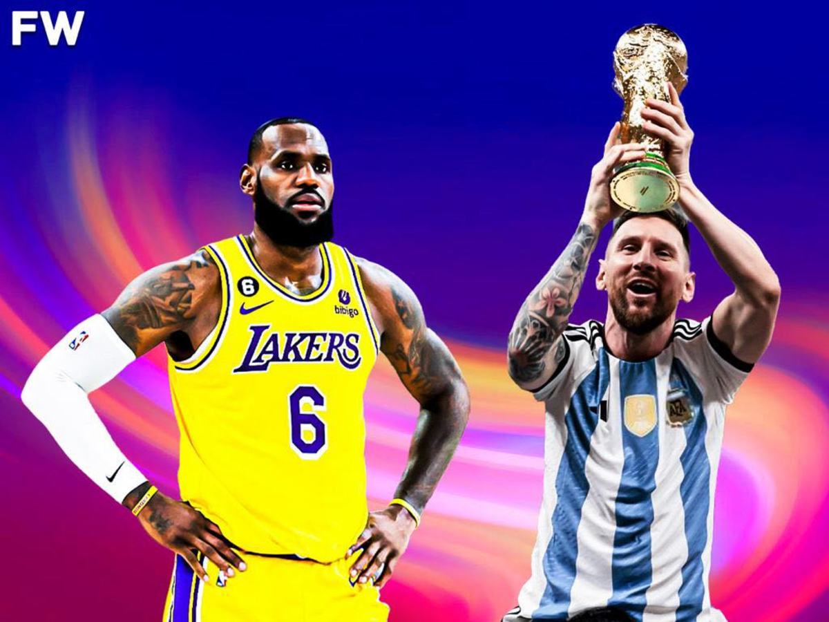 LeBron James Crowns Lionel Messi As The Greatest Soccer Player With One  Emoji - Fadeaway World