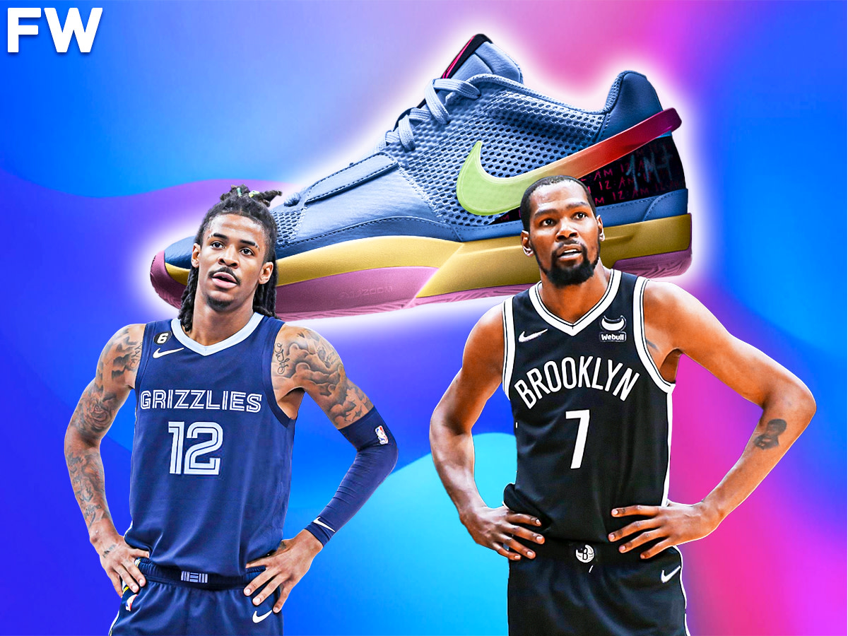 Kevin Durant Reacts To Ja Morant Getting His Signature Shoes: It's A Sad  Day Knowing Ja Will Never Hoop In The KD4s Again - Fadeaway World