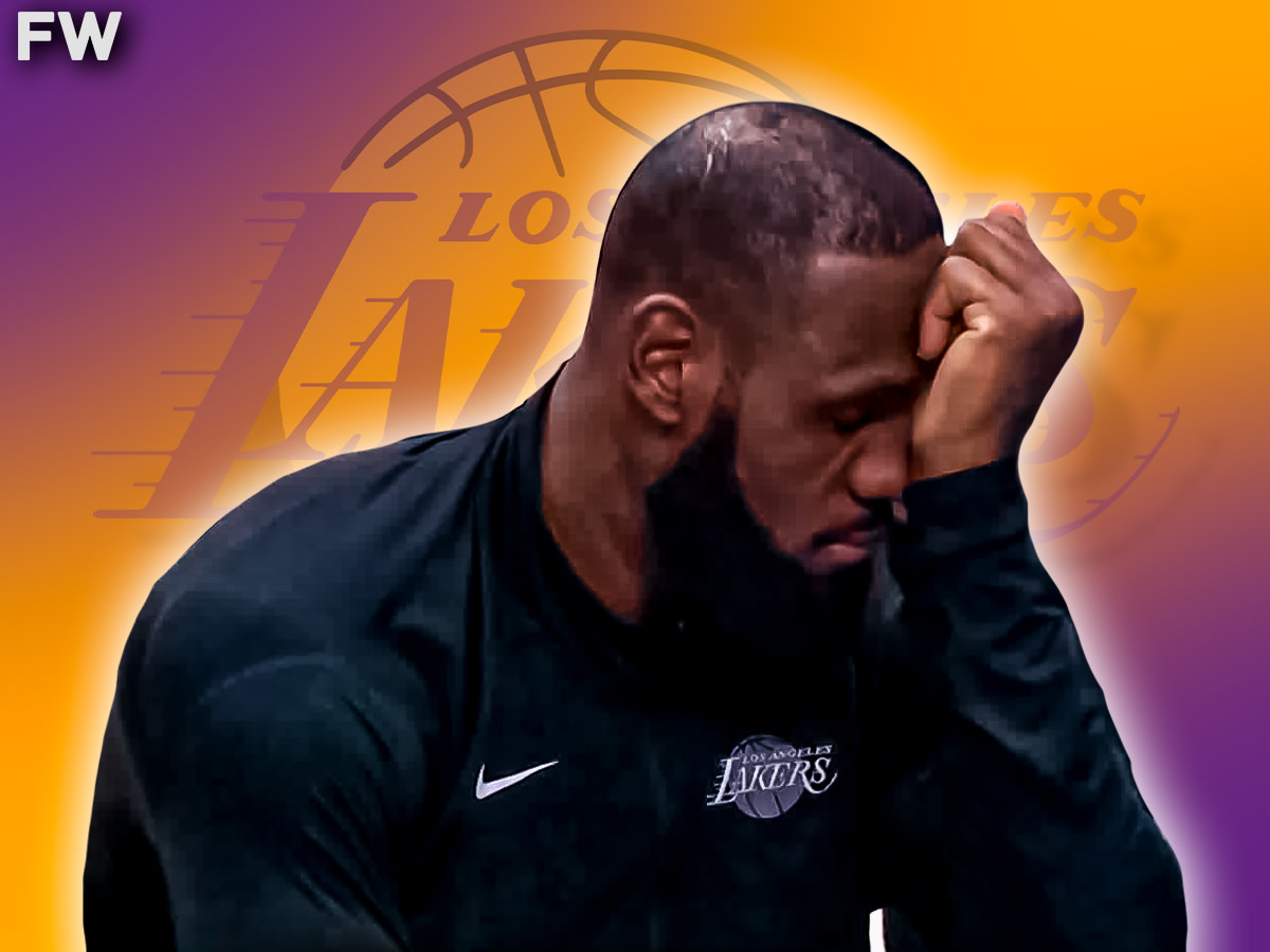 LeBron James Looked Very Disappointed During Lakers' Loss Against ...