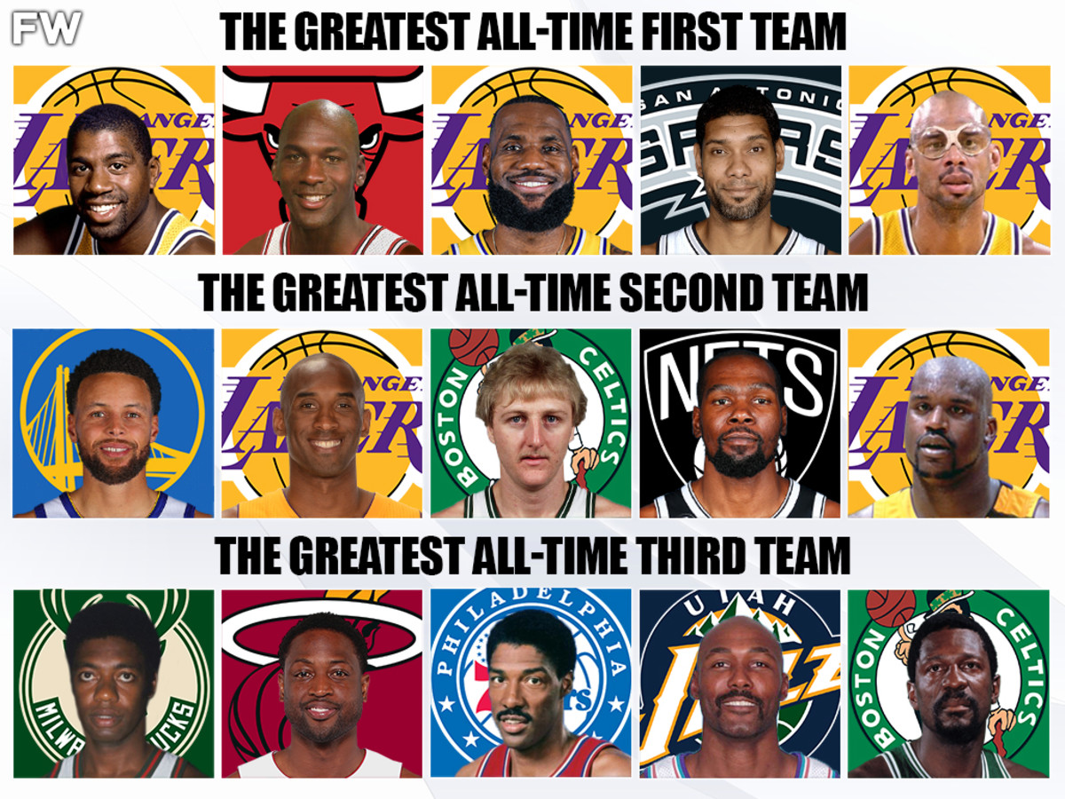 The Greatest AllTime NBA Teams Michael Jordan And LeBron James Lead