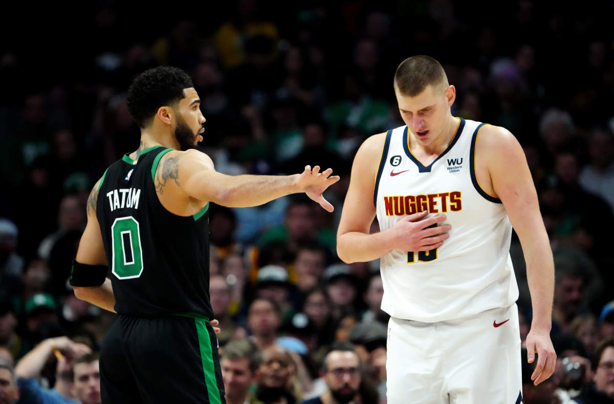 NBA Fans React To Wild Celtics vs. Nuggets Game "Nikola Jokic Showed