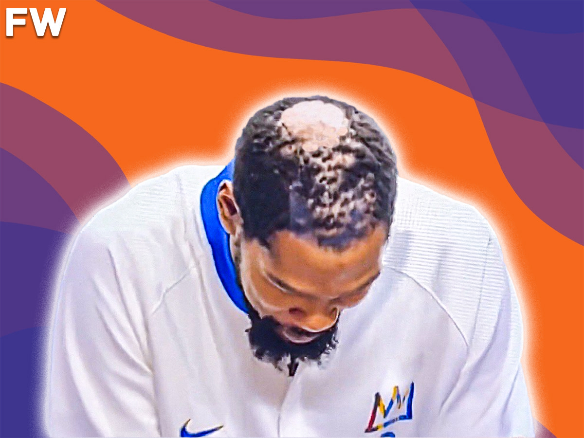 NBA Fans Think Kevin Durant Should Shave His Head After The Latest Viral Pic