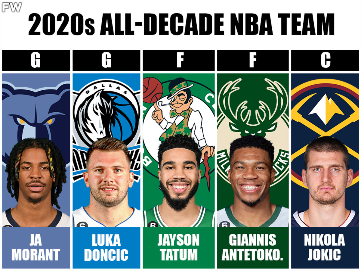 AllDecade NBA Teams Legendary Starting Lineups From 1950s To 2020s