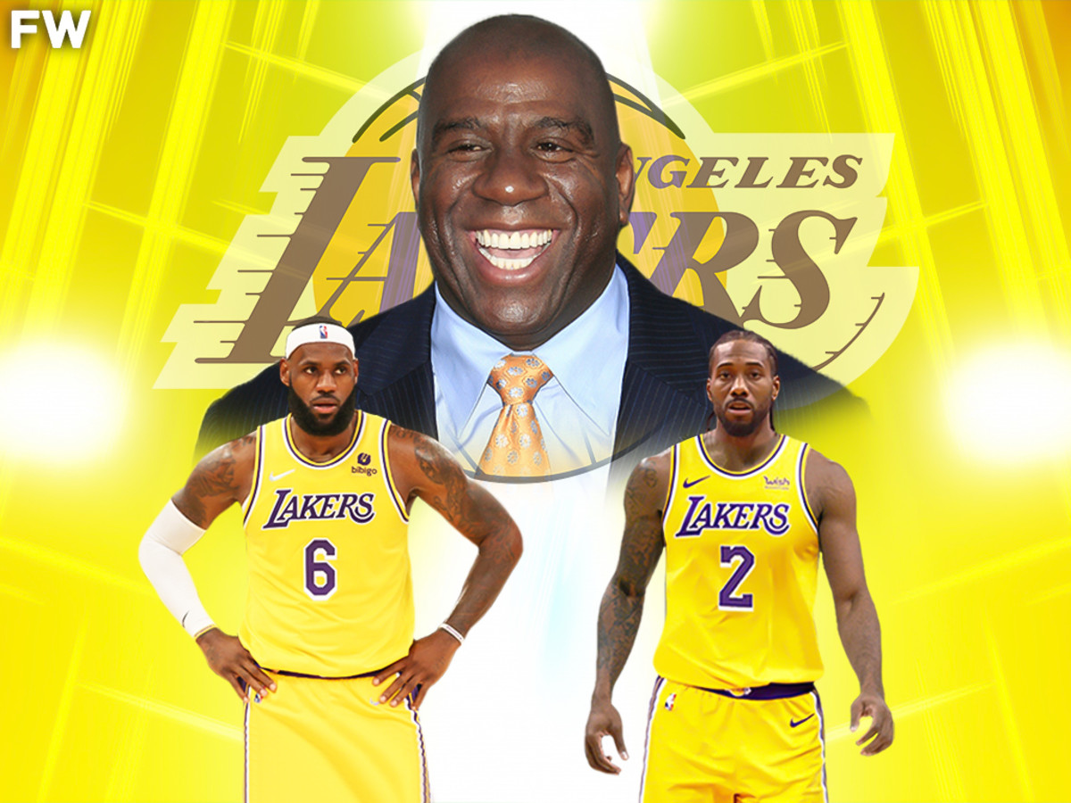 Lakers Would Win 3 Championships In A Row," NBA Fans React To Magic  Johnson's Masterplan Of Teaming Up LeBron James And Kawhi Leonard In 2019 -  Fadeaway World