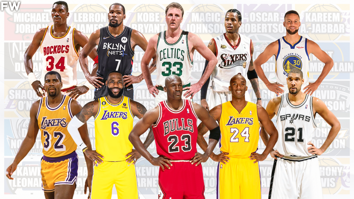 30 Most Talented Players In NBA History Fadeaway World