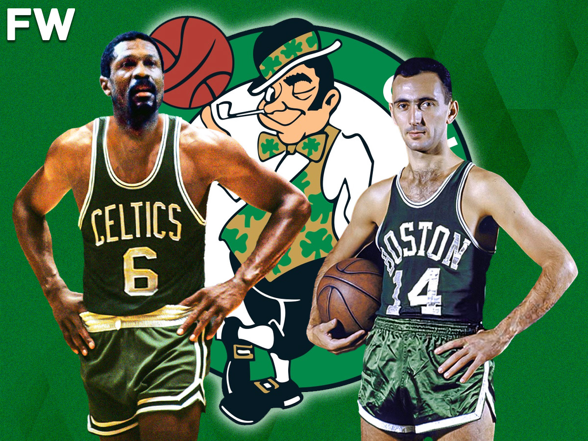 Bill Russell And Bob Cousy