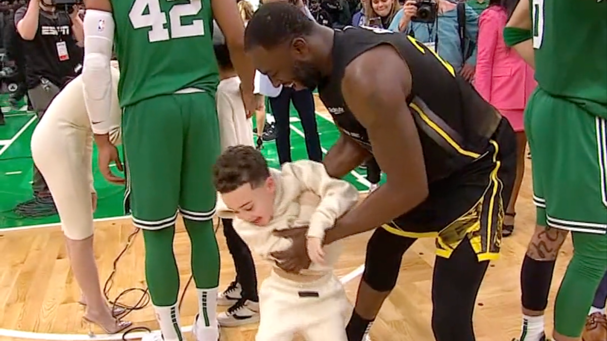 NBA Fans React To Wholesome Moment Between Draymond Green And Jayson  Tatum's Son - Fadeaway World