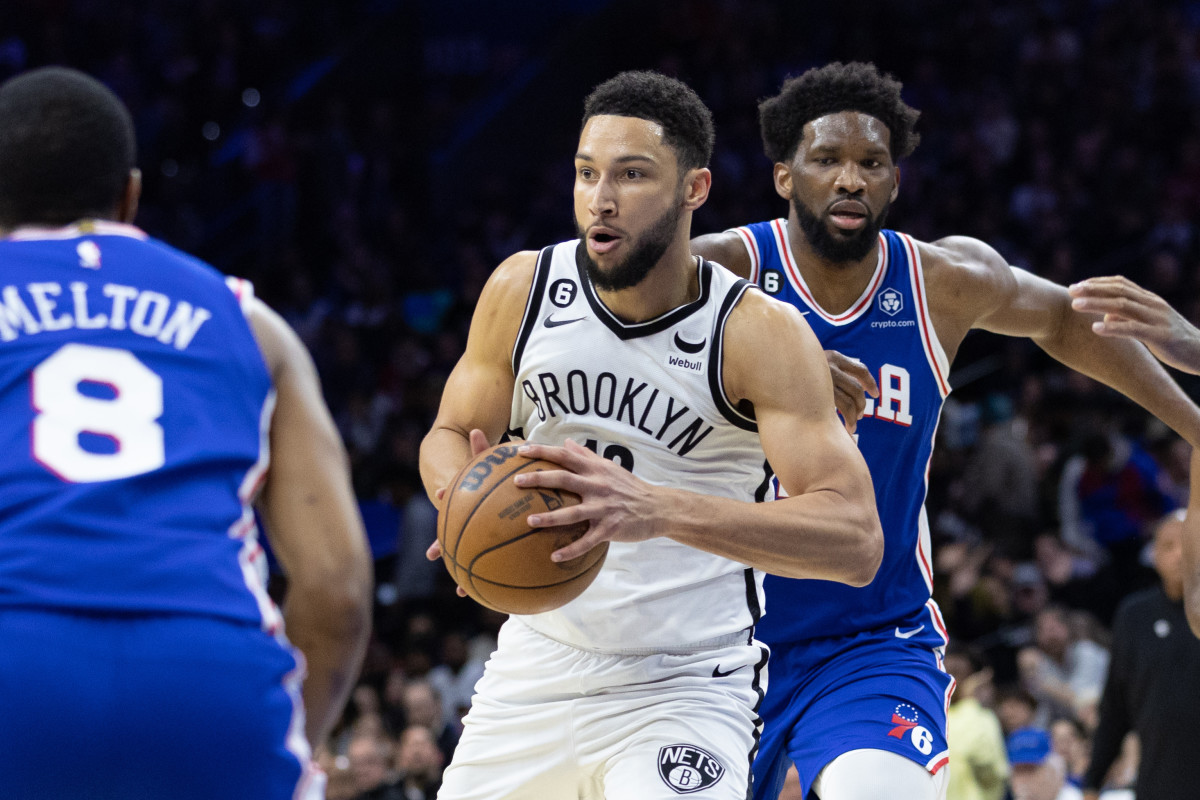 Ben Simmons Seemed Afraid Of Joel Embiid And Decides To Pass The Ball ...