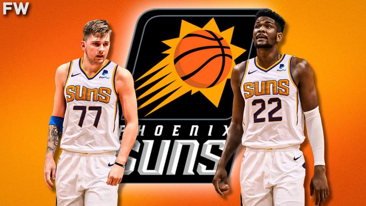 Luka Doncic and Deandre Ayton