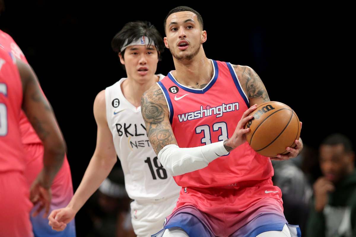 Kyle Kuzma shows up to Wizards game looking like a 'GTA character' as NBA  fans say same thing about 'outrageous' outfit