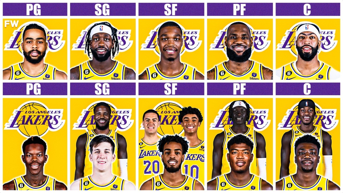 The Los Angeles Lakers' New Look Depth Chart After The D'Angelo Russell ...