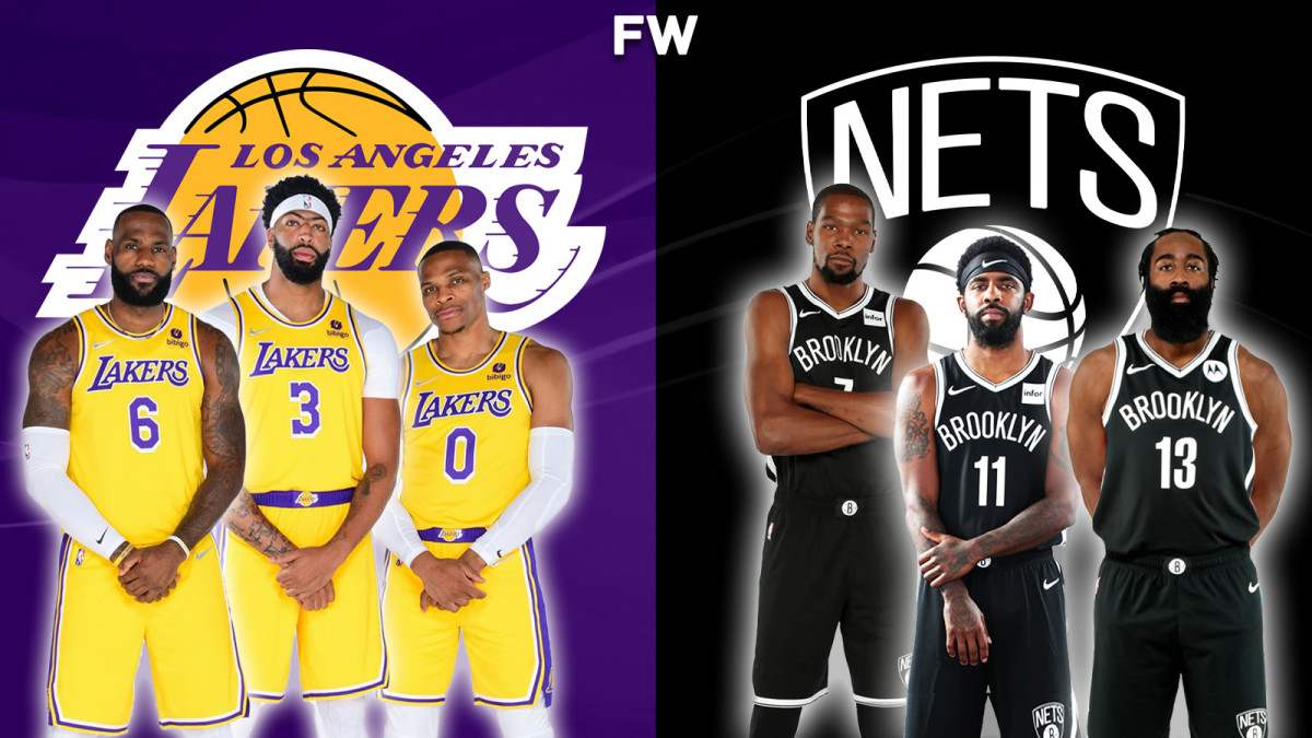 NBA Fans Debate Who Were The Biggest Disappointment: Lakers Big 3 Or Nets Big  3 - Fadeaway World