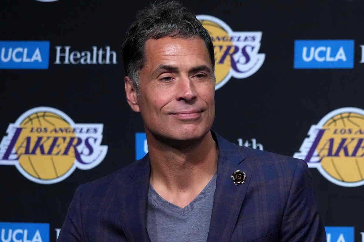 Lakers GM Rob Pelinka Makes A Statement After Drafting Bronny James ...