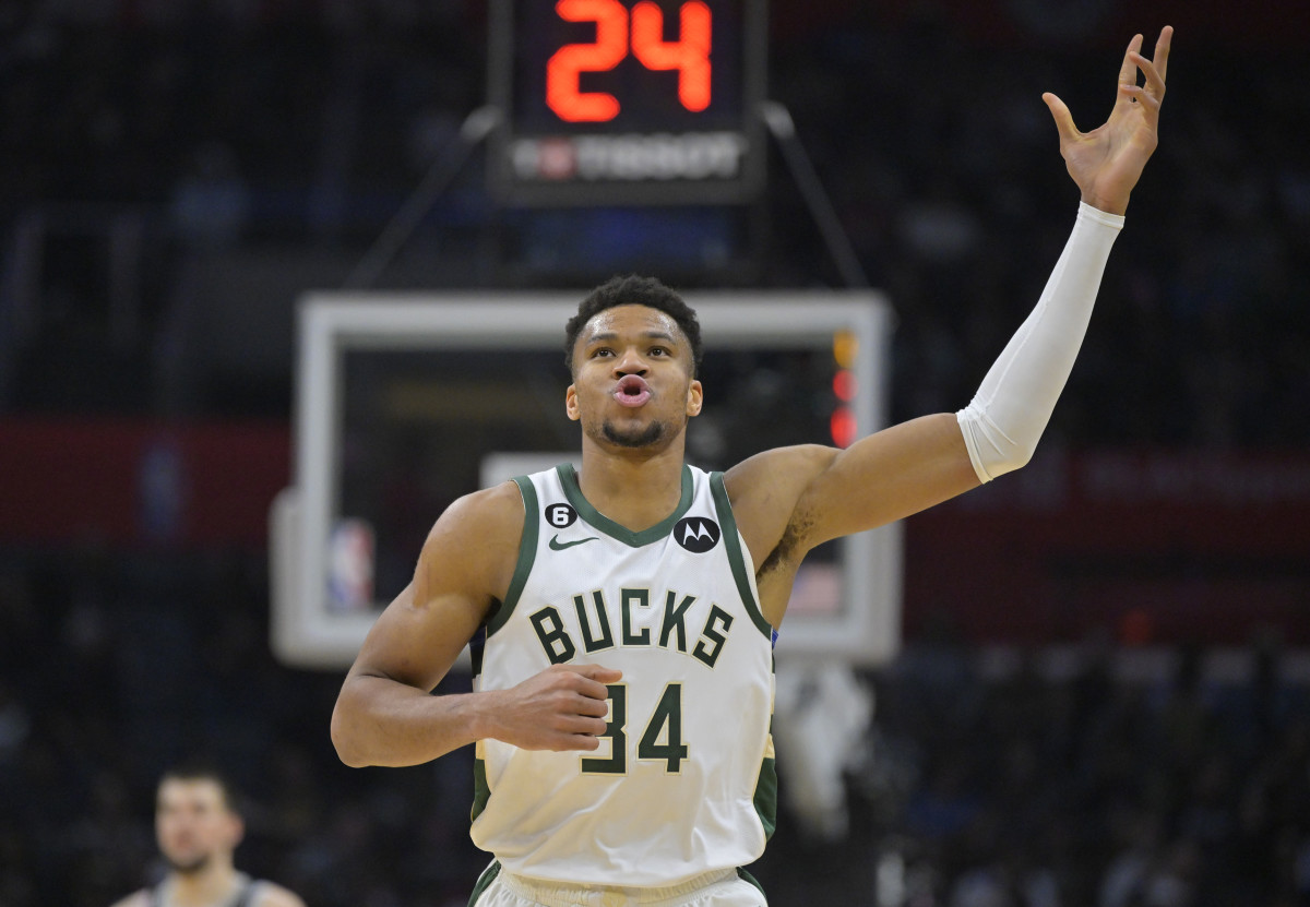 NBA Fans Troll Giannis Antetokounmpo After He Filed Trademarks For 'Stay Fr34ky' And 'Unseen Fr34ky Hours'