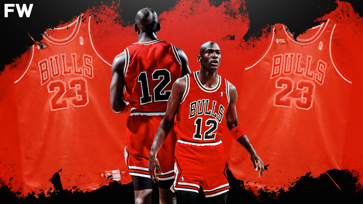 The day Michael Jordan played in the no.12 jersey: His shirt had