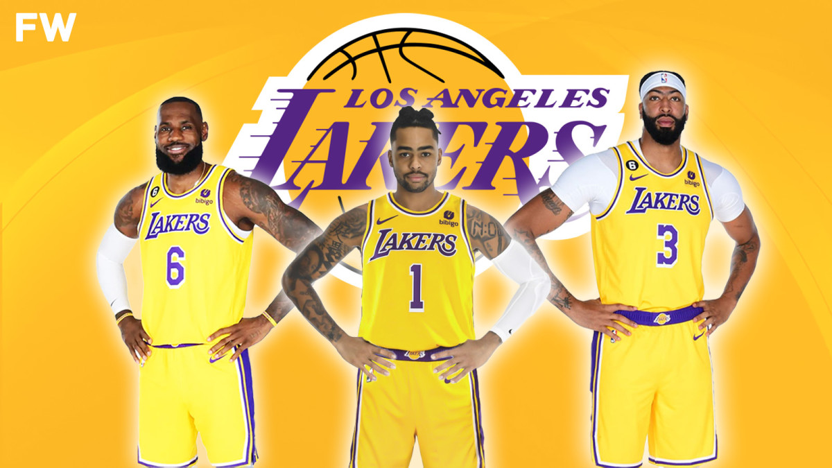 D'Angelo Russell - Los Angeles Lakers - Game-Worn Hardwood