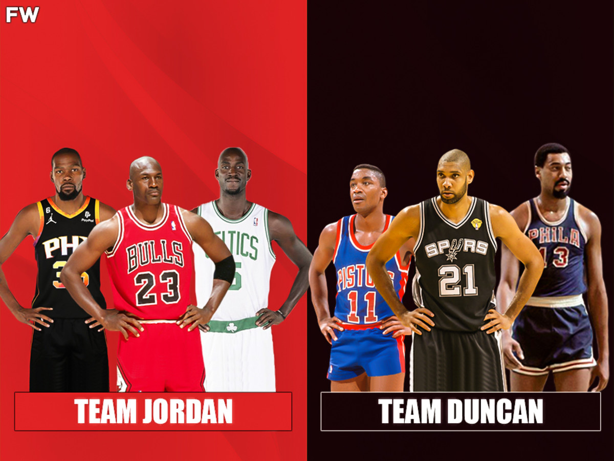 Team Jordan vs. Team Duncan