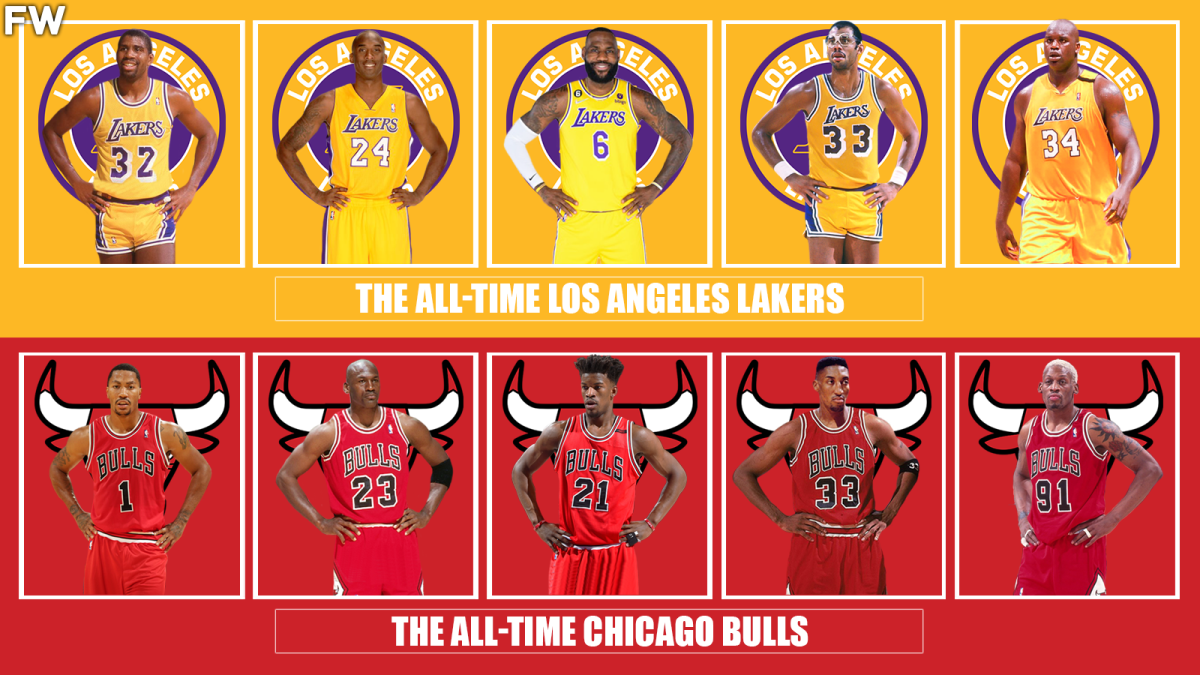 bulls and lakers jersey