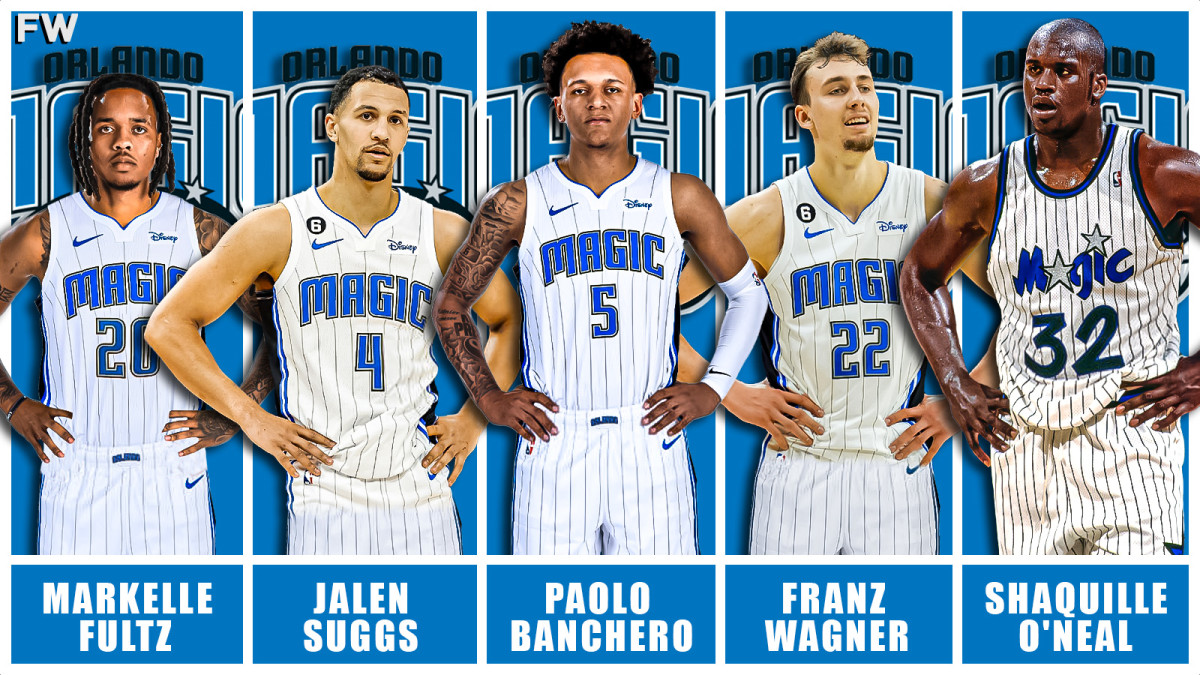 Markelle Fultz, Jalen Suggs, Paolo Banchero, Franz Wagner, and Shaquille O’Neal