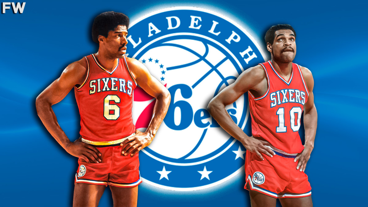 Julius Erving and Mo Cheeks