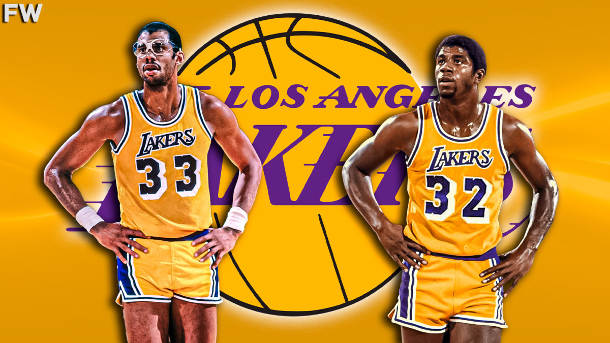 Kareem Abdul-Jabbar and Magic Johnson