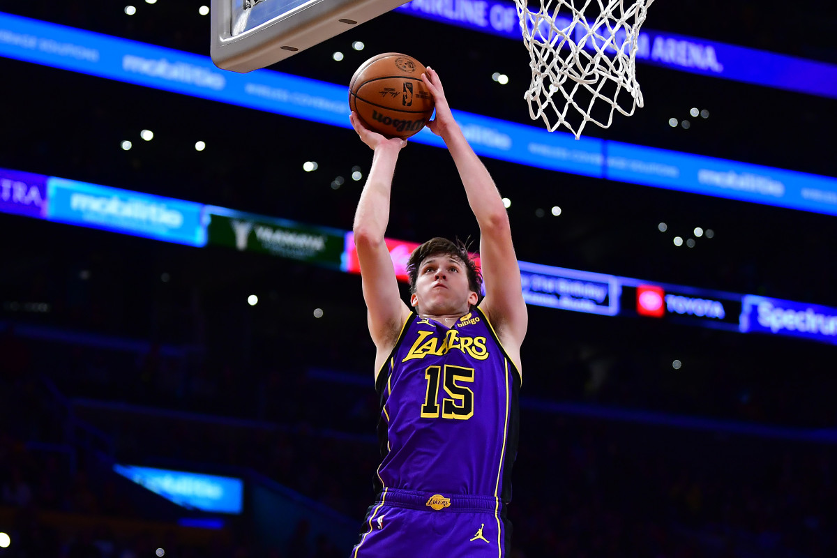 Anthony Davis Heaps Praise On Austin Reaves After Clutch Performance image pic