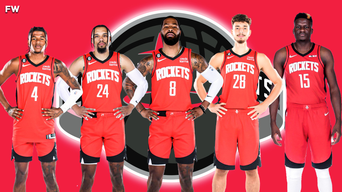 Jalen Green, Dillion Brooks, Marcus Morris, Alperen Sengun, Clint Capela