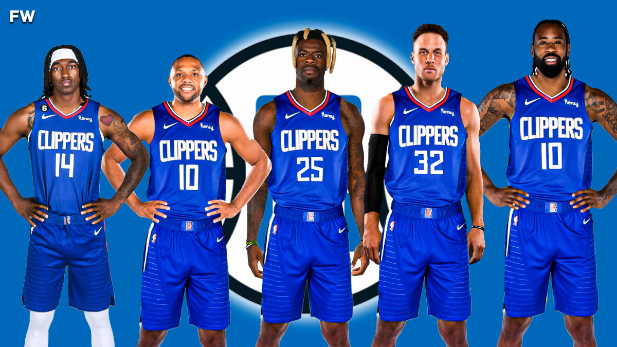 Terrance Mann, Eric Gordon, Reggie Bullock, Blake Griffin, DeAndre Jordan