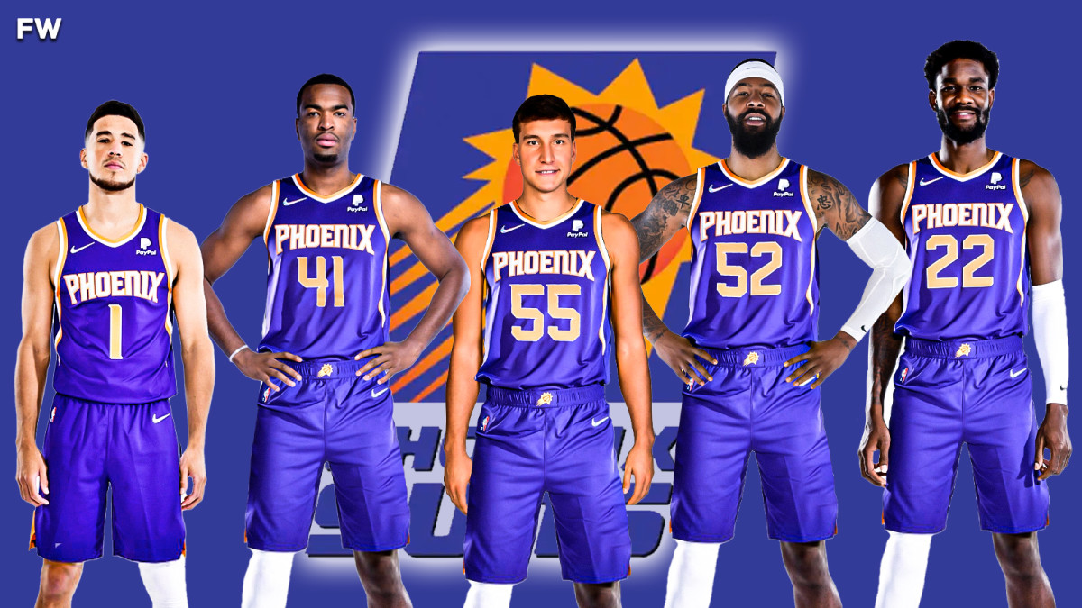 Devin Booker, T.J. Warren, Bogdan Bogdanovic, Markieff Morris, Deandre Ayton