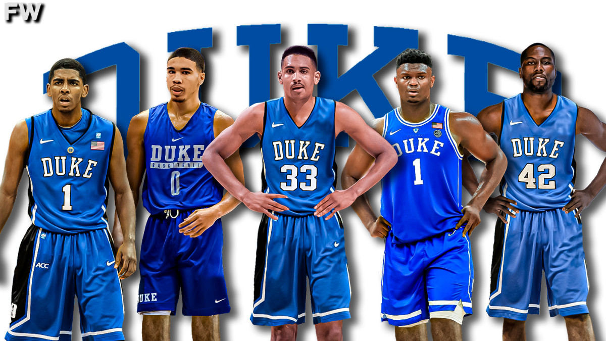 Kyrie Irving, Jayson Tatum, Grant Hill, Zion Williamson, Elton Brand