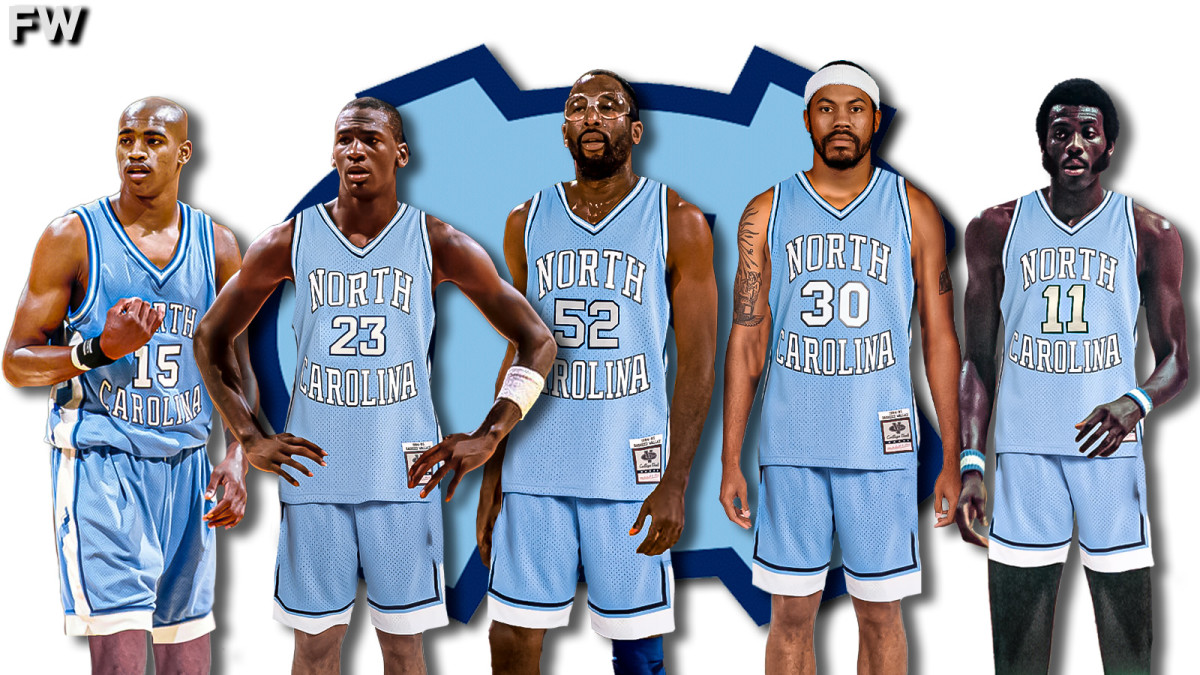 Vince Carter, Michael Jordan, James Worthy, Rasheed Wallace, Bob McAdoo