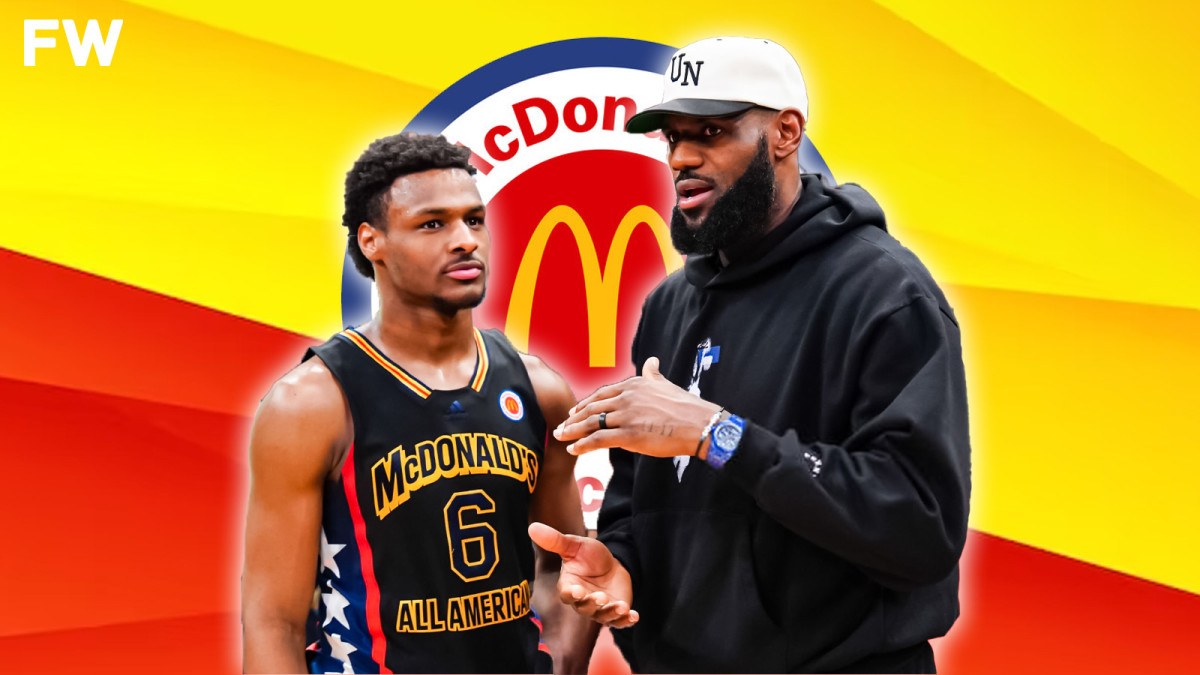 Bronny James, son of NBA star LeBron James, named to McDonald's