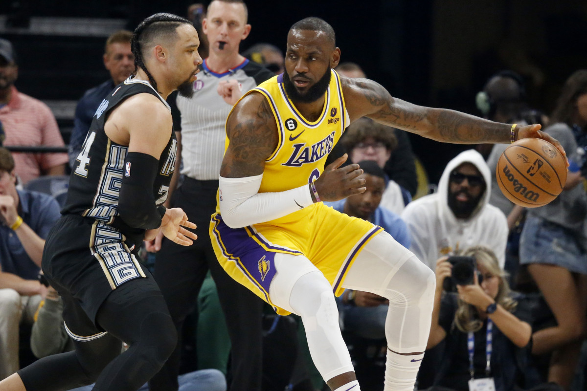 Dillon Brooks on LeBron James confrontation: 'I don't care, he's old'