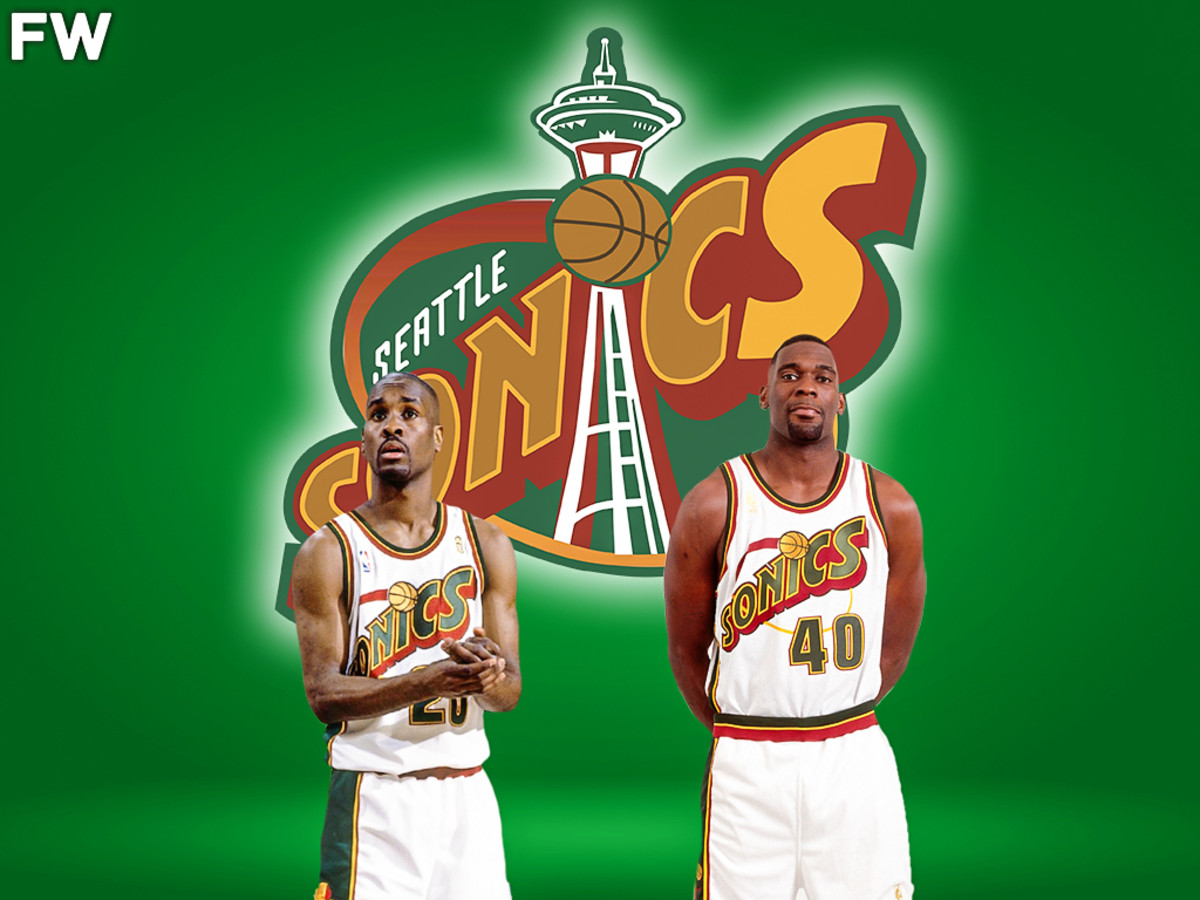 Gary Payton and Shawn Kemp