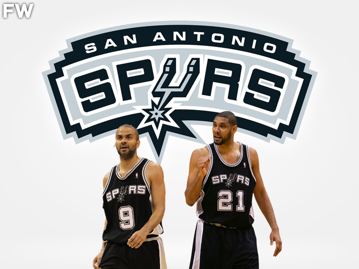 Tony Parker and Tim Duncan