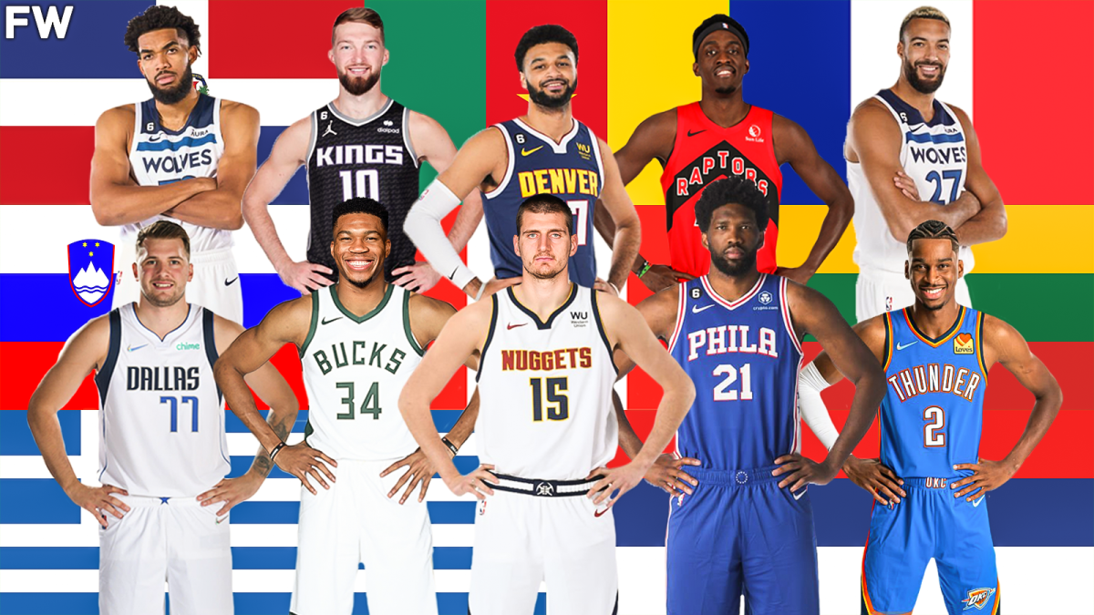 NBA apresenta 120 jogadores internacionais de 40 países para a temporada  2022/2023 - Databasket