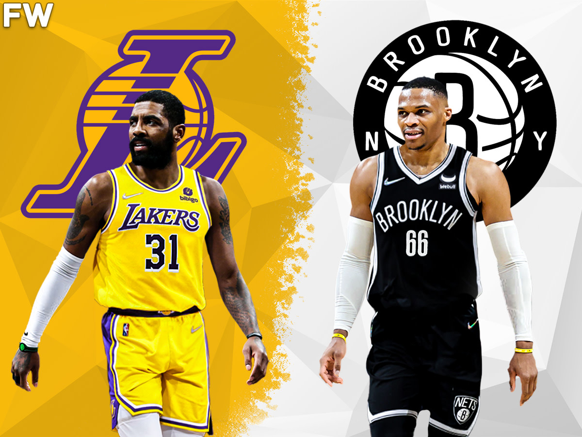 NBA Insider Says A Kyrie Irving-Russell Westbrook Trade Makes Sense: "The Nets Are Absolutely Sick Of The Kyrie Irving Experience And The Lakers Are Sick Of The Russell Westbrook Experience."