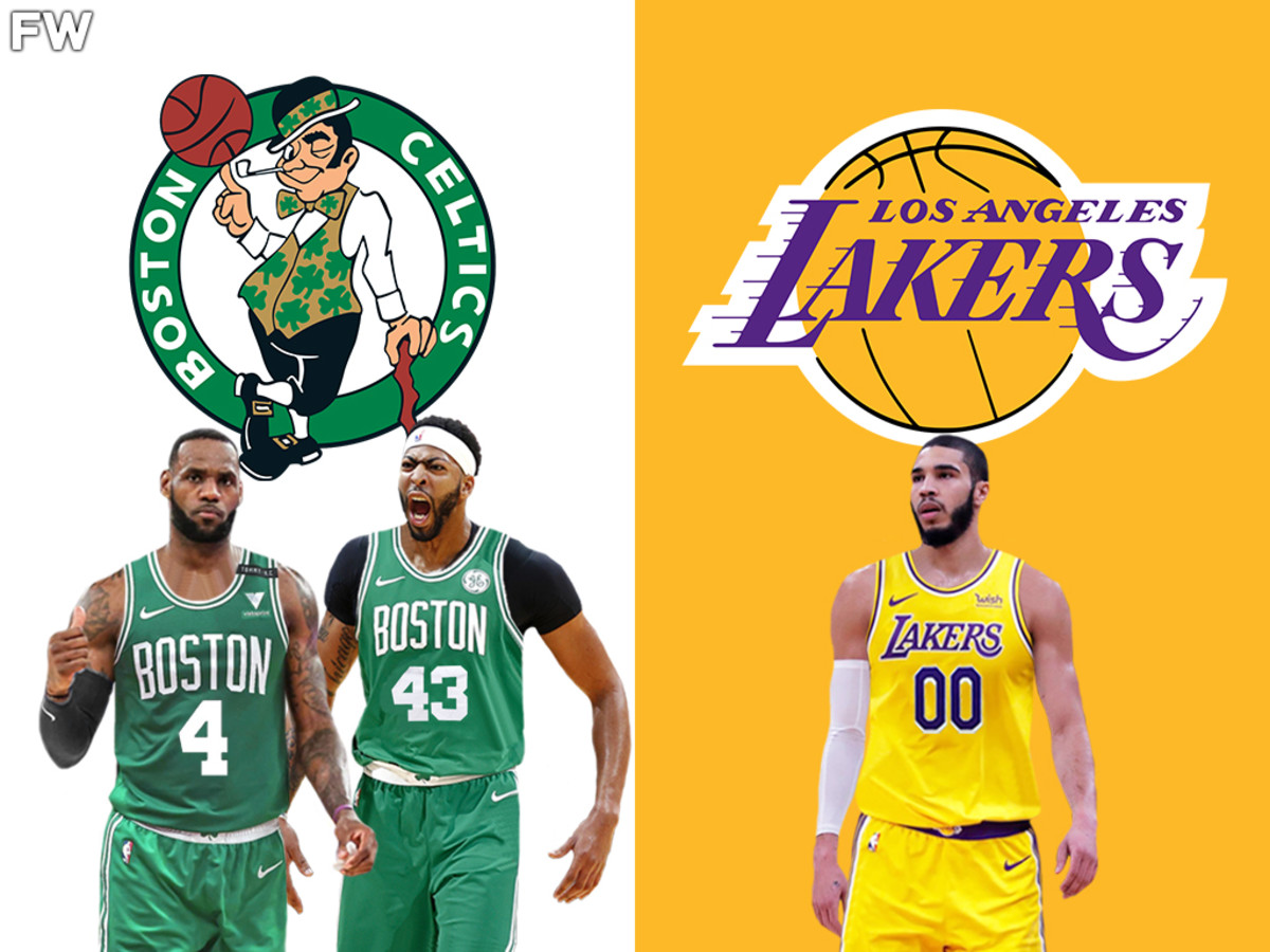 NBA Fans React To Ridiculous Trade Idea Between The Lakers And Celtics: “LeBron And AD For Jayson Tatum Is Madness."