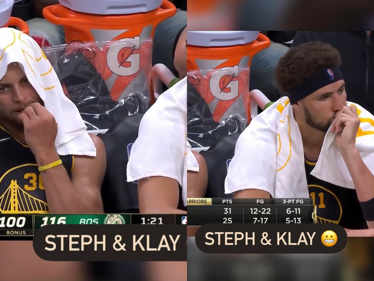 Stephen Curry And Klay Thompson's Viral Reaction On The Bench After Losing Game 3 Against The Celtics: "They Definitely Need Kevin Durant"