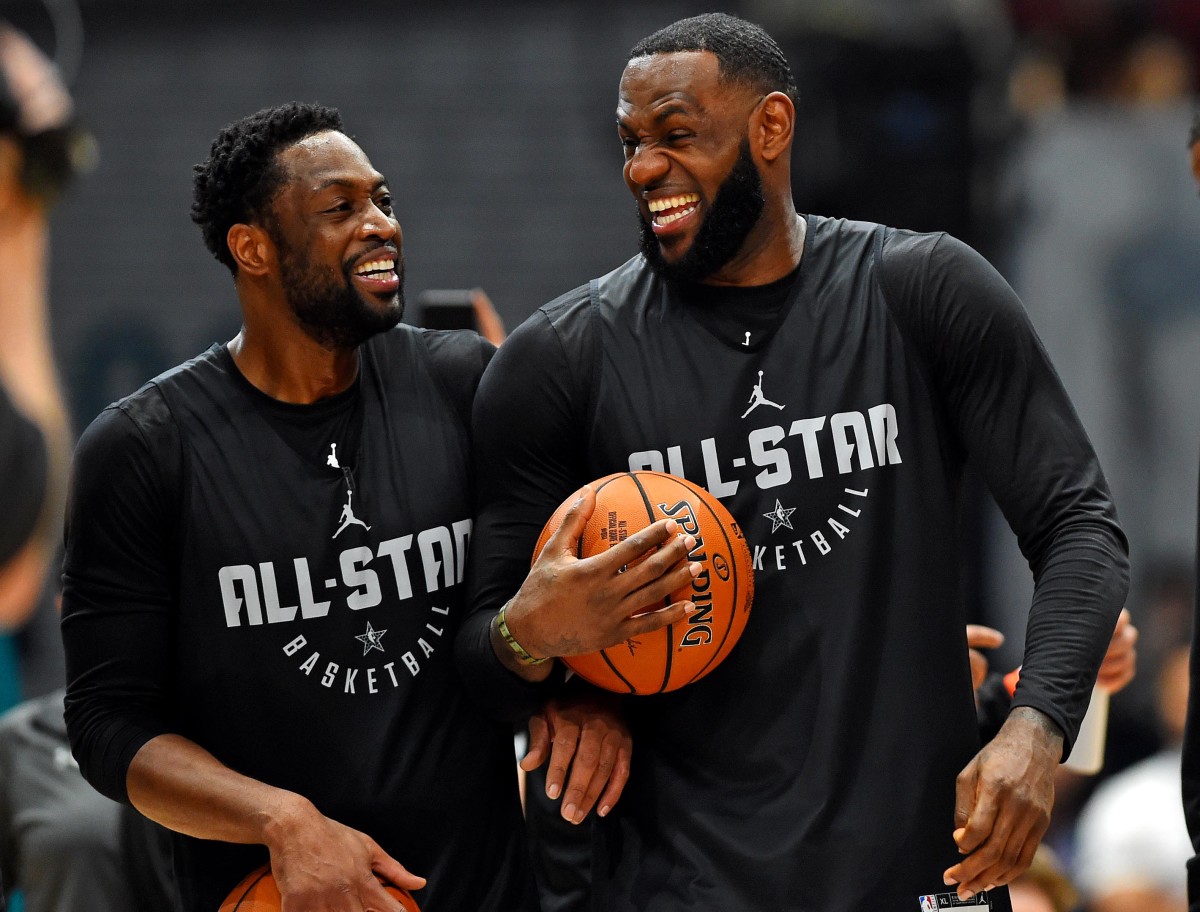 Dwyane Wade Once Took A Hilarious Shot At LeBron James: "When God Made Him He Said ‘Alright Imma Give You All This, But... I Ain’t Gonna Give You No Hairline.’”