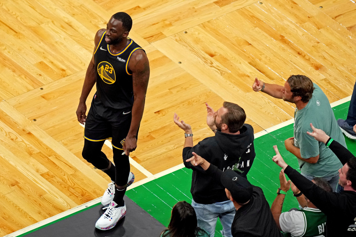 Draymond Green Compares Boston Celtics Fans To Cleveland Cavaliers Fans: "They're Pretty Loud. They're Very Loud. A Little Obnoxious. But Cleveland Fans Used To Be Obnoxious too."