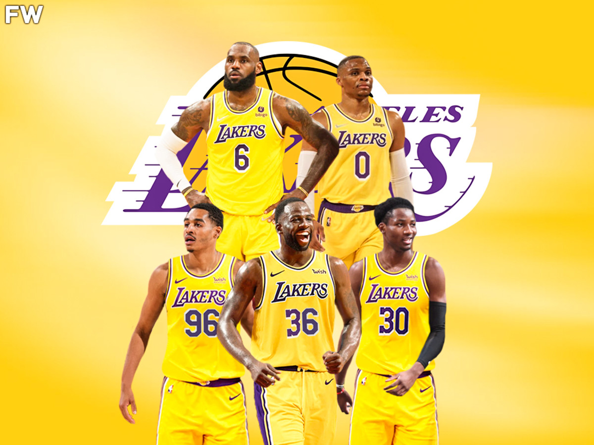 Jordan Poole, Draymond Green, Jonathan Kuminga Los Angeles Lakers