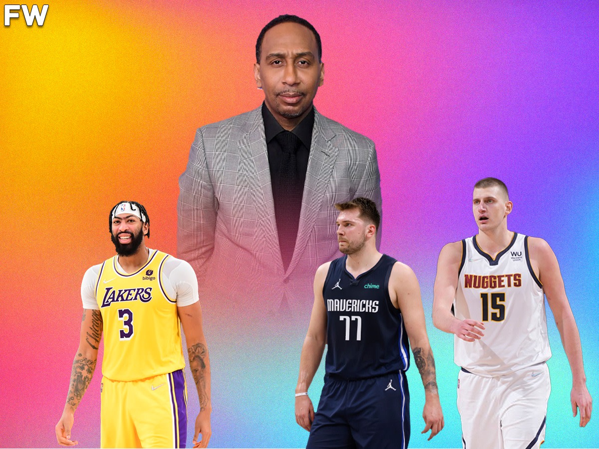 Stephen A. Smith Said Something That Really Pissed Off NBA Fans: "I'd Take Anthony Davis Over Luka. I'd Take Anthony Davis Over Jokic."