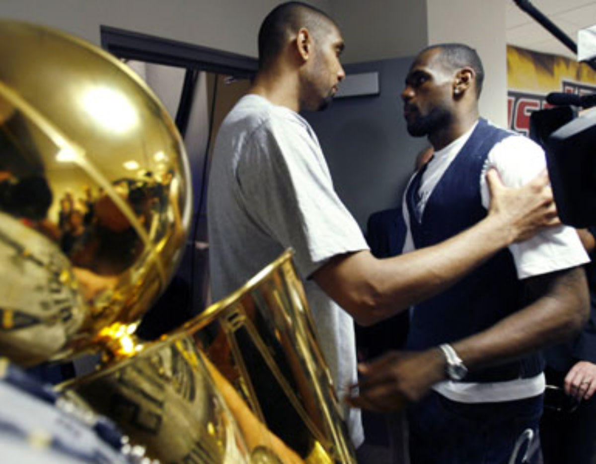 Tim Duncan Predicted That LeBron James Would Dominate The NBA After Spurs Swept Cavaliers In 2007: "I Appreciate You Giving It To Us This Year."
