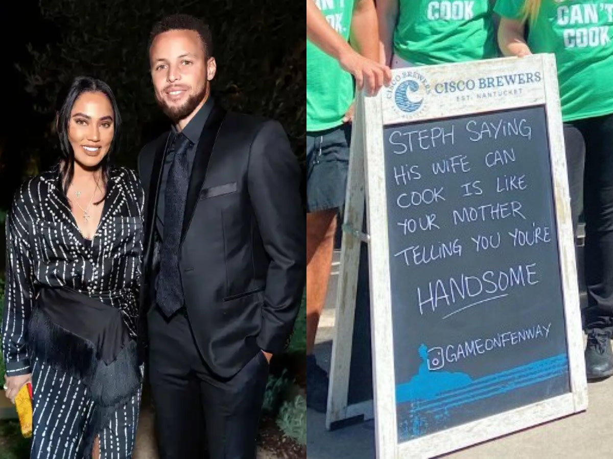 Boston Celtics Fans Keep Taking Shots At Ayesha Curry: “Steph Saying His Wife Can Cook Is Like Your Mother Saying You’re Handsome”